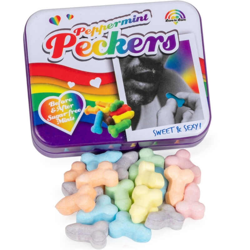 SPENCER &amp; FLEETWOOD - PECKERS RAINBOW MINT CANDY