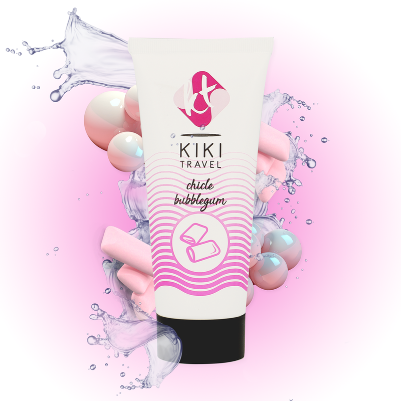 KIKÍ TRAVEL - LUBRICANTE GOMA DE FRESA 50 ML