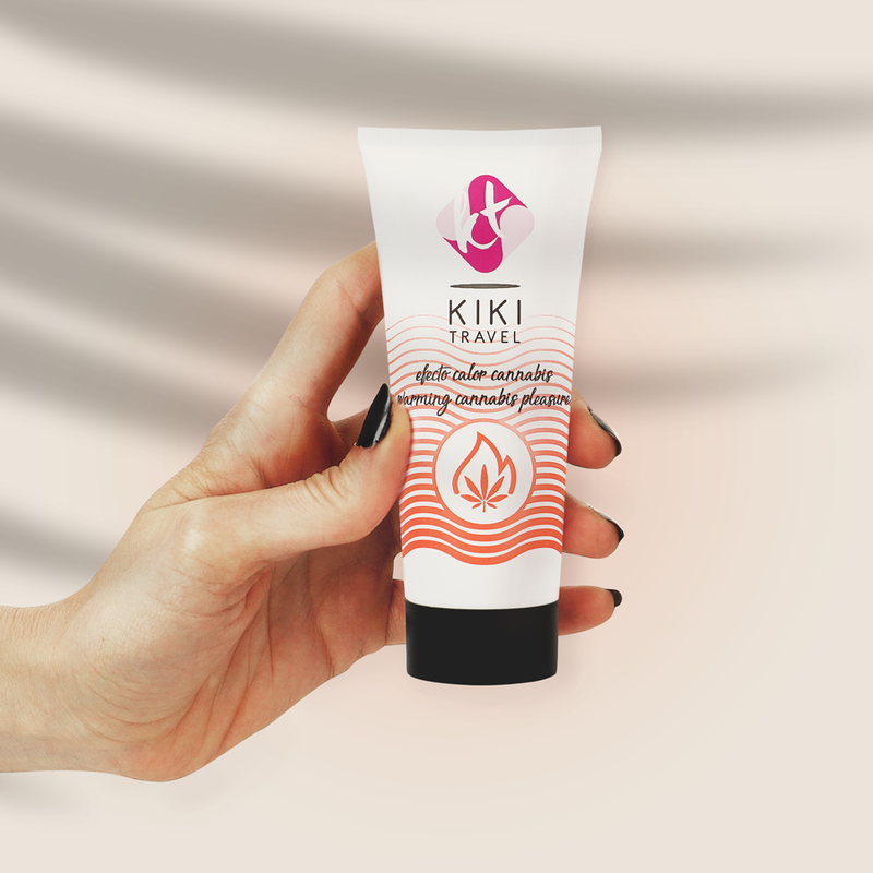 KIKÍ TRAVEL - LUBRICANTE CANNABIS EFECTO CÁLIDO 50 ML