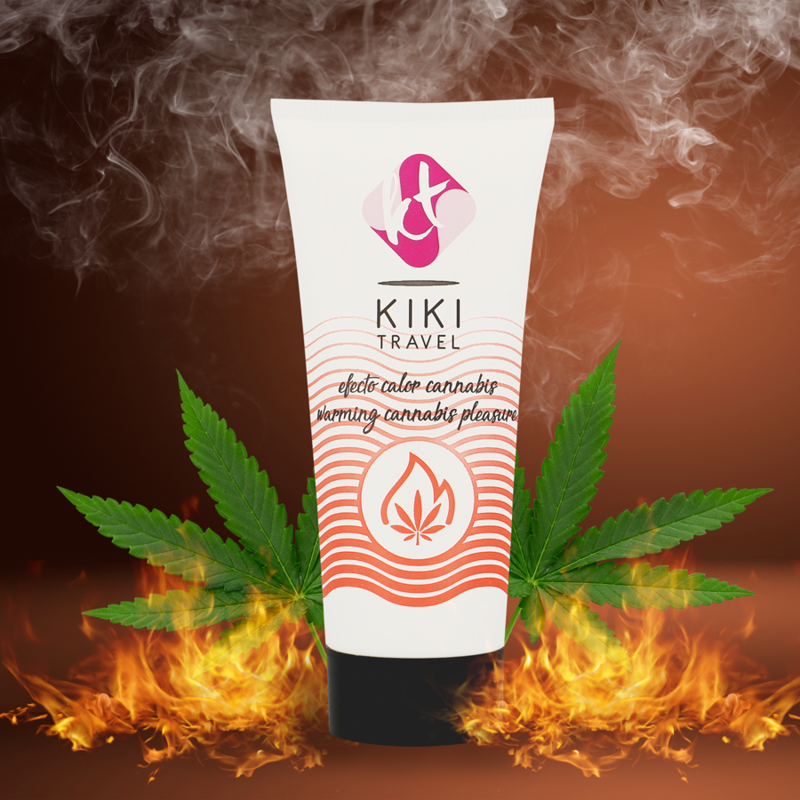 KIKÍ TRAVEL - LUBRICANTE CANNABIS EFECTO CÁLIDO 50 ML