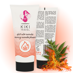 KIKÍ TRAVEL - LUBRICANTE CANNABIS EFECTO CÁLIDO 50 ML