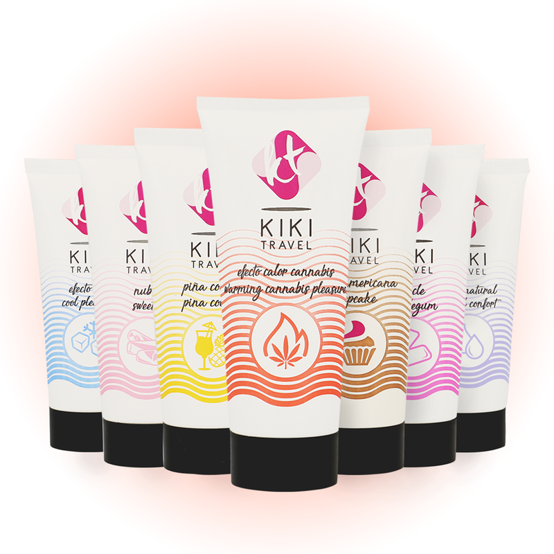 KIKÍ TRAVEL - LUBRICANTE CANNABIS EFECTO CÁLIDO 50 ML