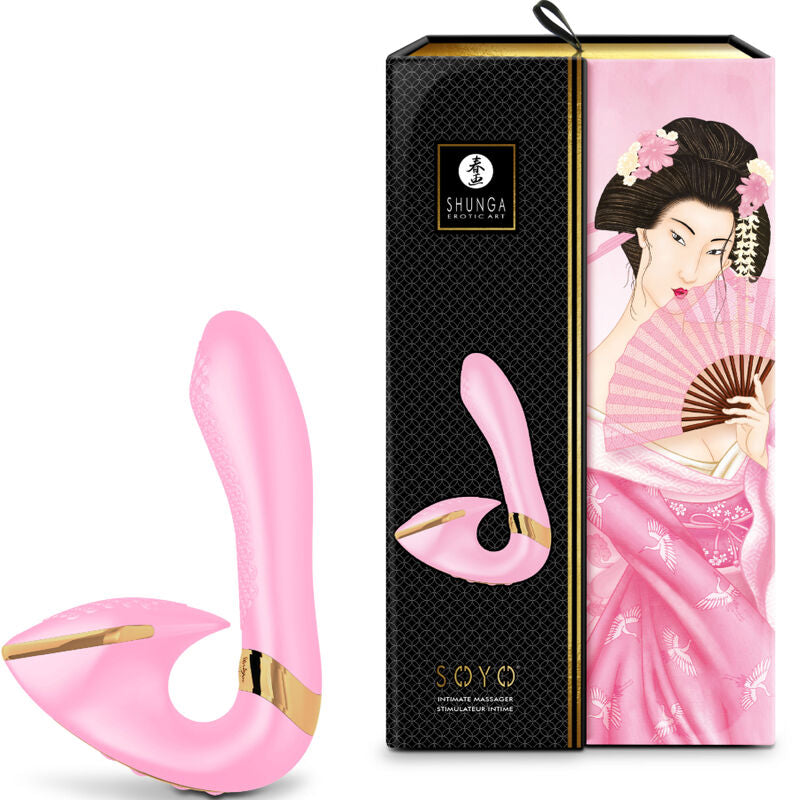 SHUNGA - MASAJEADOR ÍNTIMO SOYO ROSA
