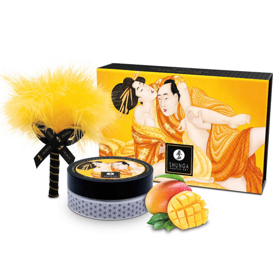 SHUNGA - MANGO EDIBLE MASSAGE POWDER KIT