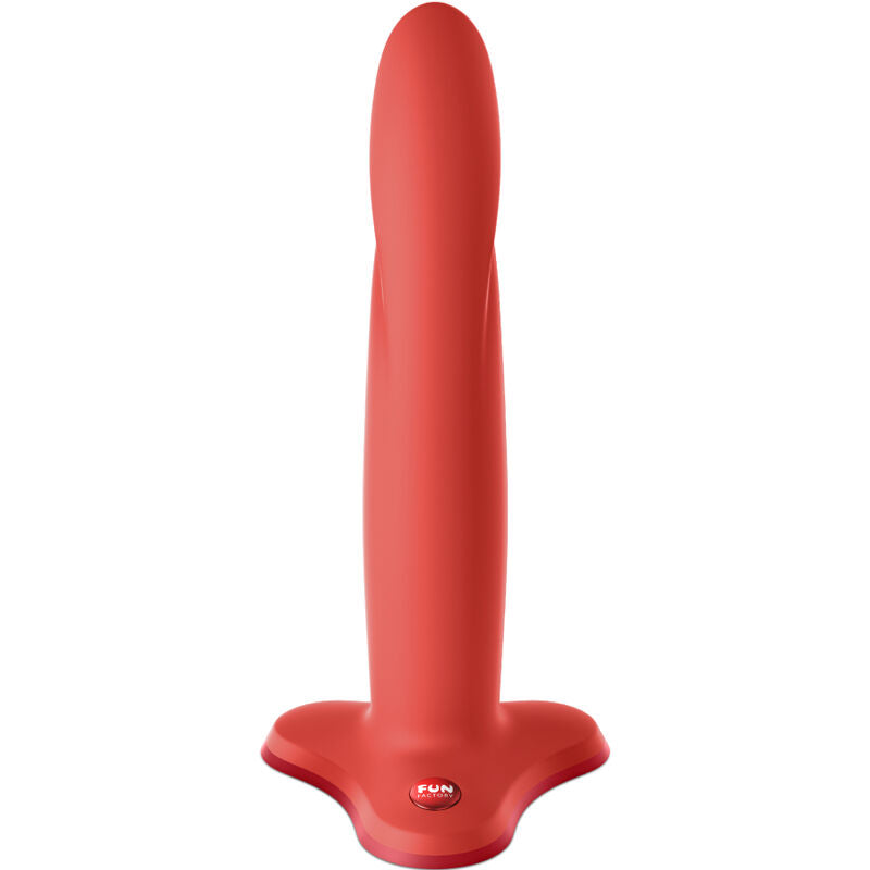 FUN FACTORY - DILDO LIMBA FLEXIBLE ROJO TALLA M