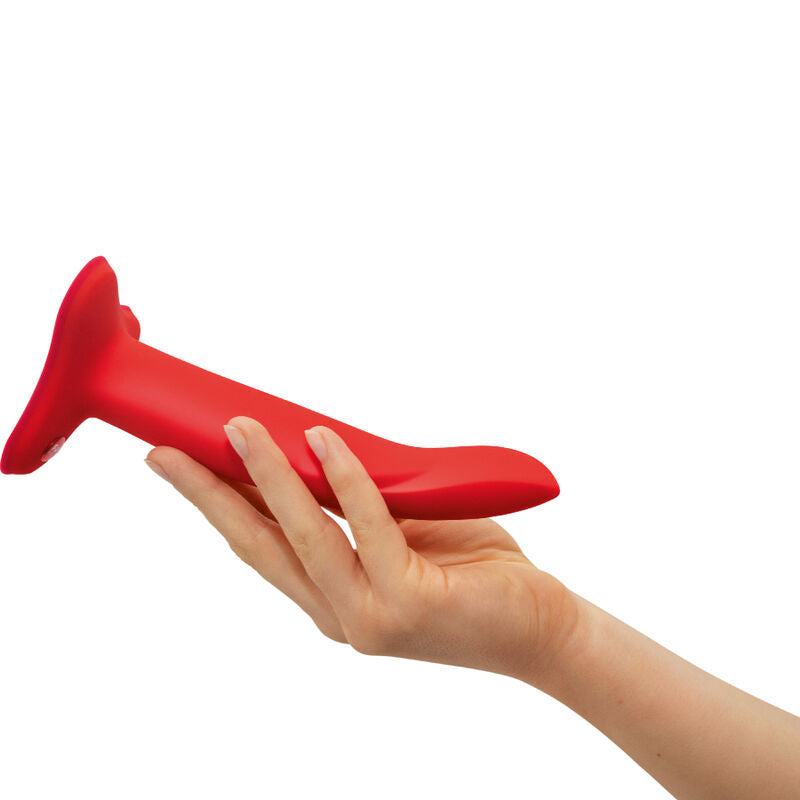 FUN FACTORY - DILDO LIMBA FLEXIBLE ROJO TALLA M