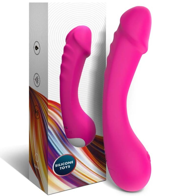 ARMONY - SPOT G SILICONE VIBRATOR DILDO FUCHSIA