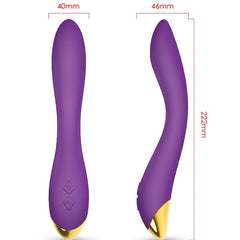 ARMONY - VIBRADOR FLAMENCO MULTIPOSICIONES VIOLETA