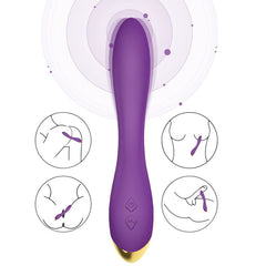 ARMONY - VIBRADOR FLAMENCO MULTIPOSICIONES VIOLETA
