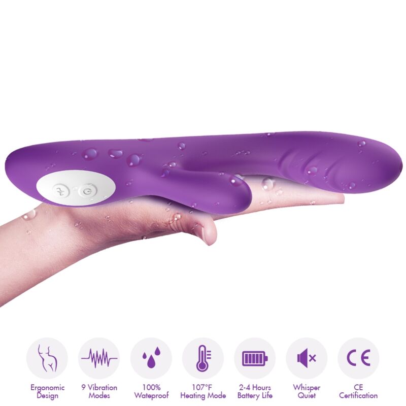 ARMONY - SPARK VIBRATOR WITH PURPLE HEAT EFFECT