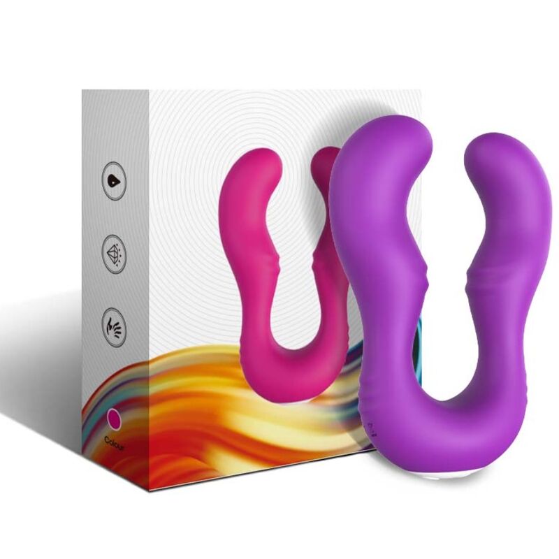 ARMONY - SERAPH DOUBLE REMOTE CONTROL VIBRATOR PURPLE