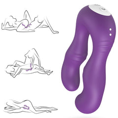 ARMONY - SERAPH VIBRADOR DOBLE MANDO A DISTANCIA MORADO