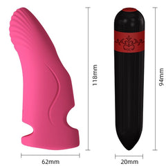 ARMONY - AURORA DEDO VIBRADOR FUCSIA