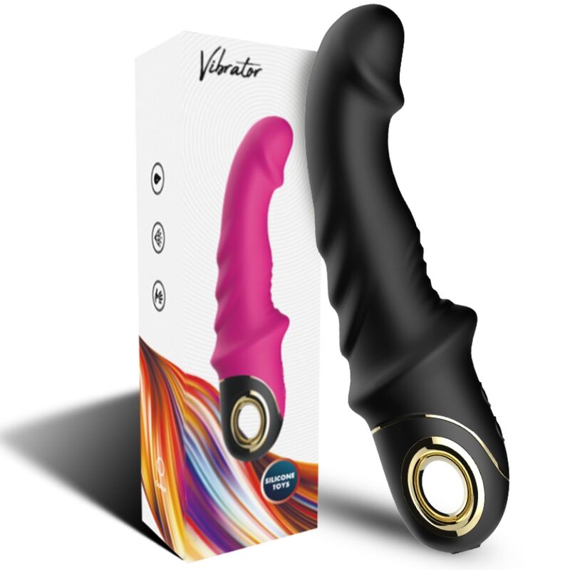 ARMONY - JOYBLADE BLACK ROTATING VIBRATOR DILDO