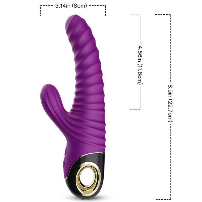 ARMONY - VIBRADOR ETERNITY SILICONA VIOLETA