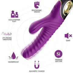 ARMONY - VIBRADOR ETERNITY SILICONA VIOLETA