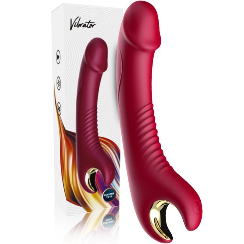 ARMONY - RED PRINCE DILDO VIBRATOR &amp; ROTATOR