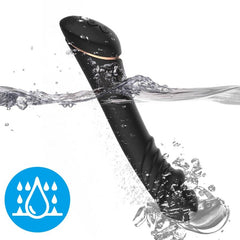 ARMONY - DILDO VIBRADOR DE SILICONA NEGRO