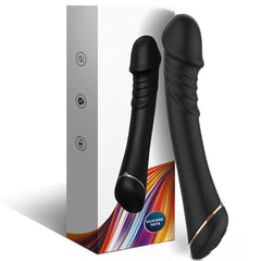 ARMONY - DILDO VIBRADOR DE SILICONA NEGRO