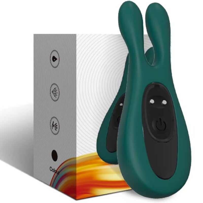 ARMONY - STIMULATEUR & VIBRATEUR LAPIN VERT