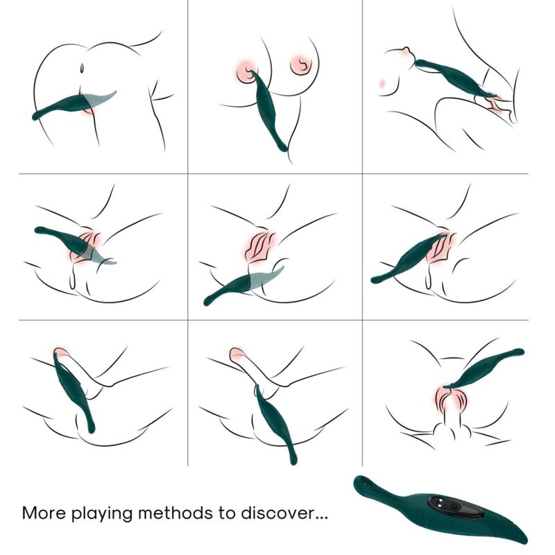 ARMONY - LEAF GREEN STIMULATOR &amp; VIBRATOR