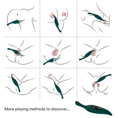 ARMONY - LEAF GREEN STIMULATOR &amp; VIBRATOR