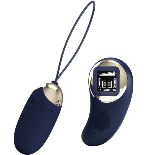 PRETTY LOVE - REMOTE CONTROL VIBRATING EGG MINA BLUE