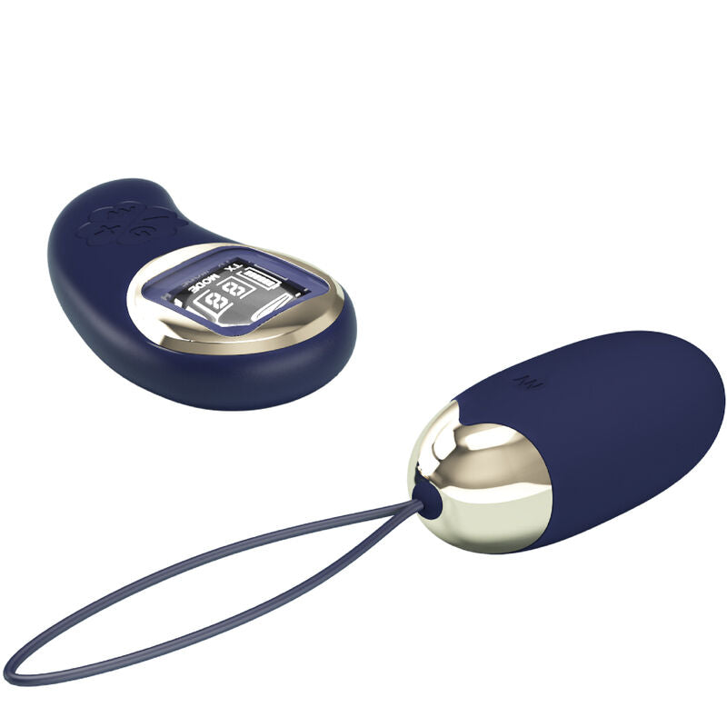 PRETTY LOVE - HUEVO VIBRADOR MINA AZUL MANDO A DISTANCIA