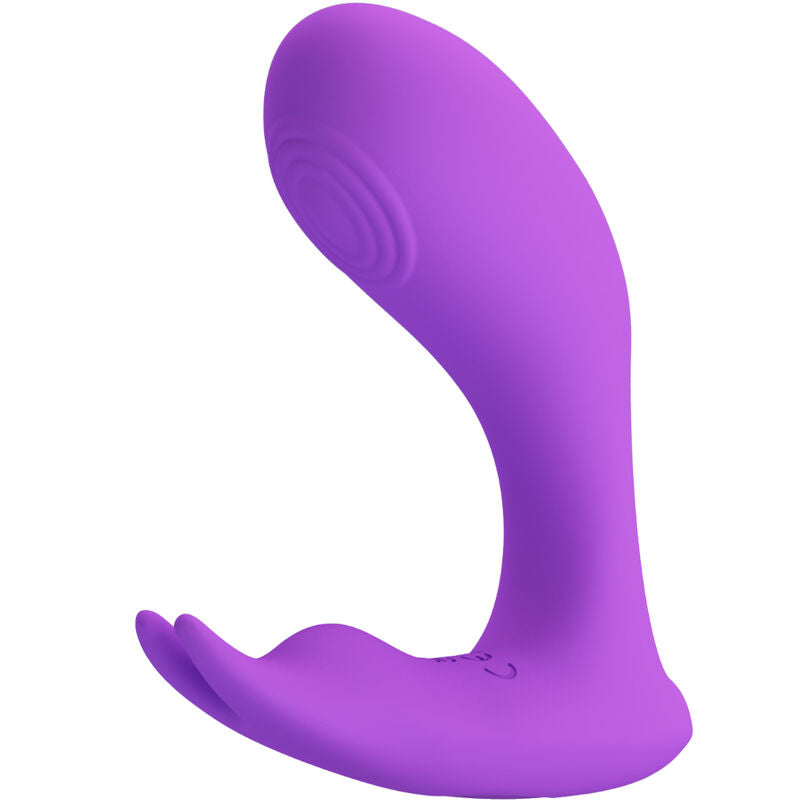 PRETTY LOVE - IDABELLE PULSATION AND VIBRATION REMOTE CONTROL VIOLET