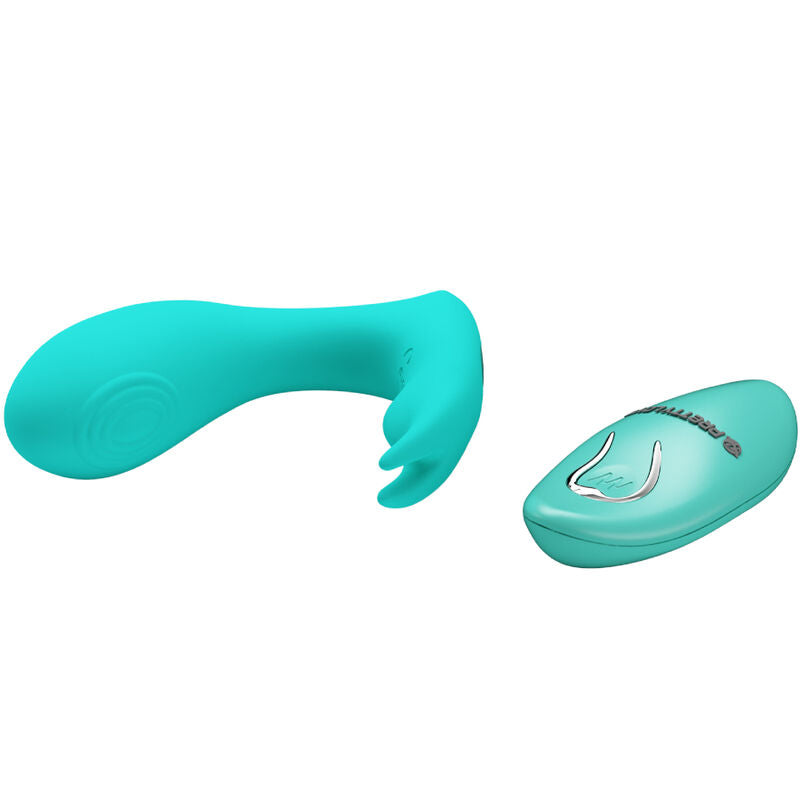 PRETTY LOVE - IDABELLE BLUE VIBRATION AND PULSATION REMOTE CONTROL