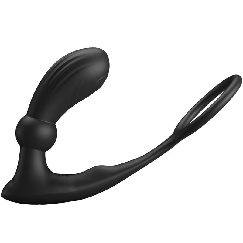 PRETTY LOVE - WARREN BLACK ANAL RING AND VIBRATOR