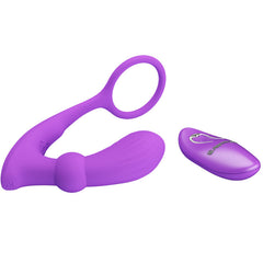 PRETTY LOVE - ANILLO ANAL Y VIBRADOR WARREN PURPLE