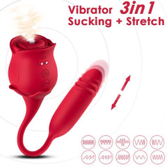 ARMONY - ROSEKNIGTH VIBRANT LICKING CLITO &amp; RED VIBRATOR