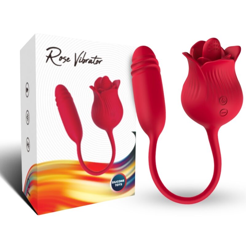 ARMONY - ROSELIP LICKING VIBRATING CLITO &amp; RED VIBRATOR