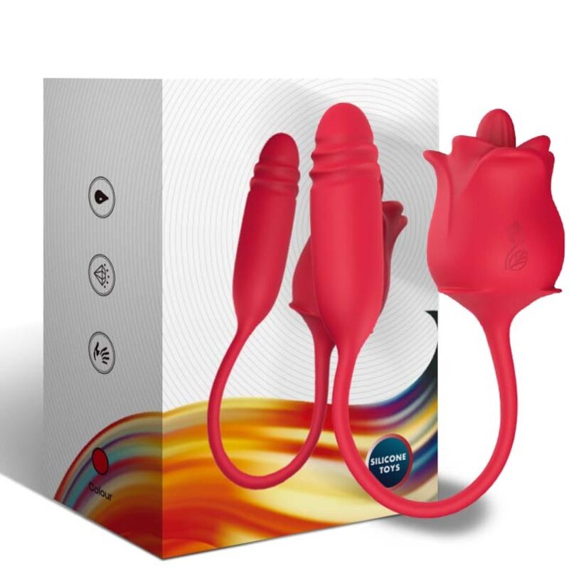 ARMONY - PINK STIMULATOR &amp; RED COLA VIBRATOR