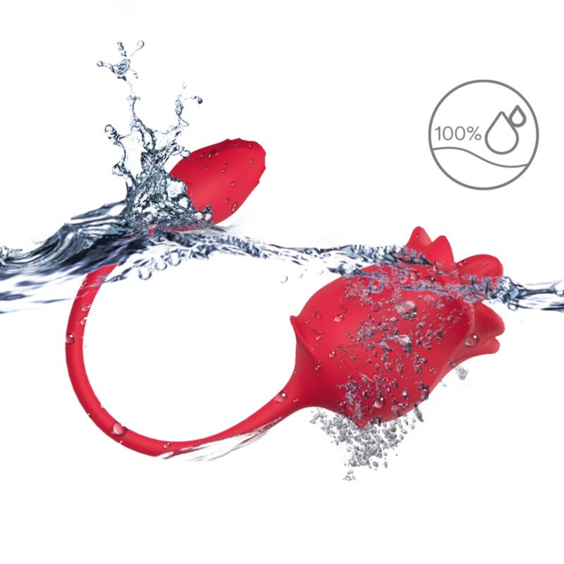 ARMONY - STIMULATEUR ROSE & VIBRATEUR COLA ROUGE