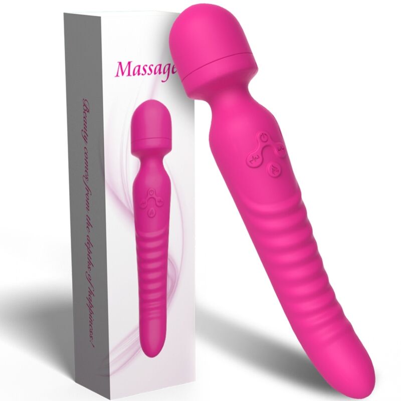 ARMONY - MISSION MASSAGER & VIBRATEUR EFFET CHALEUR FUCHSIA