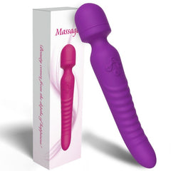 ARMONY - MASAJEADOR MISSION Y VIBRADOR EFECTO CALOR MORADO