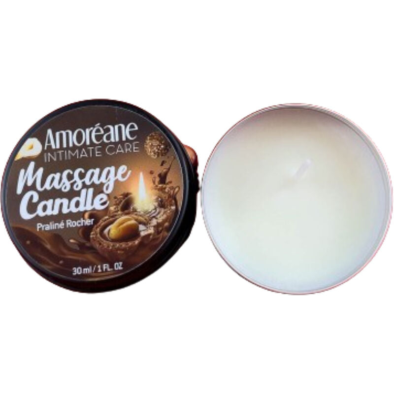 AMOREANE - ROCHER PRALINE MASSAGE CANDLE 30 ML