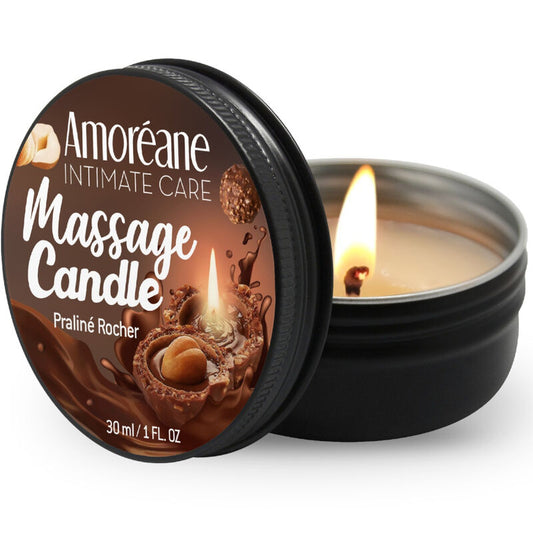 AMOREANE - ROCHER PRALINE MASSAGE CANDLE 30 ML