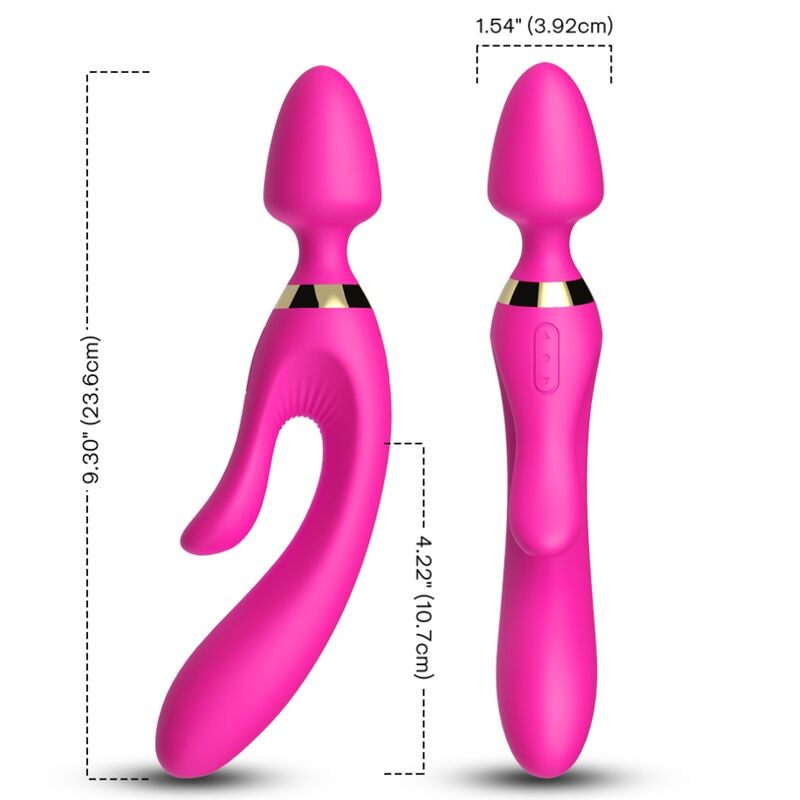 ARMONY - FUCHSIA RABBIT MASSAGER &amp; VIBRATOR