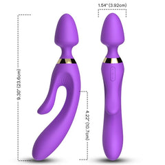 ARMONY - MASAJEADOR Y VIBRADOR CONEJO MORADO