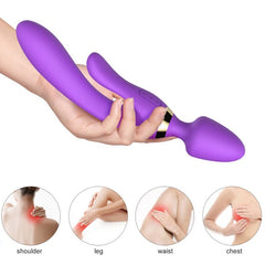 ARMONY - MASAJEADOR Y VIBRADOR CONEJO MORADO