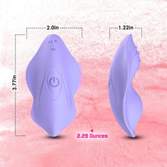 ARMONY - WHISPER WEARABLE PANTIES VIBRADOR CON CONTROL REMOTO MORADO