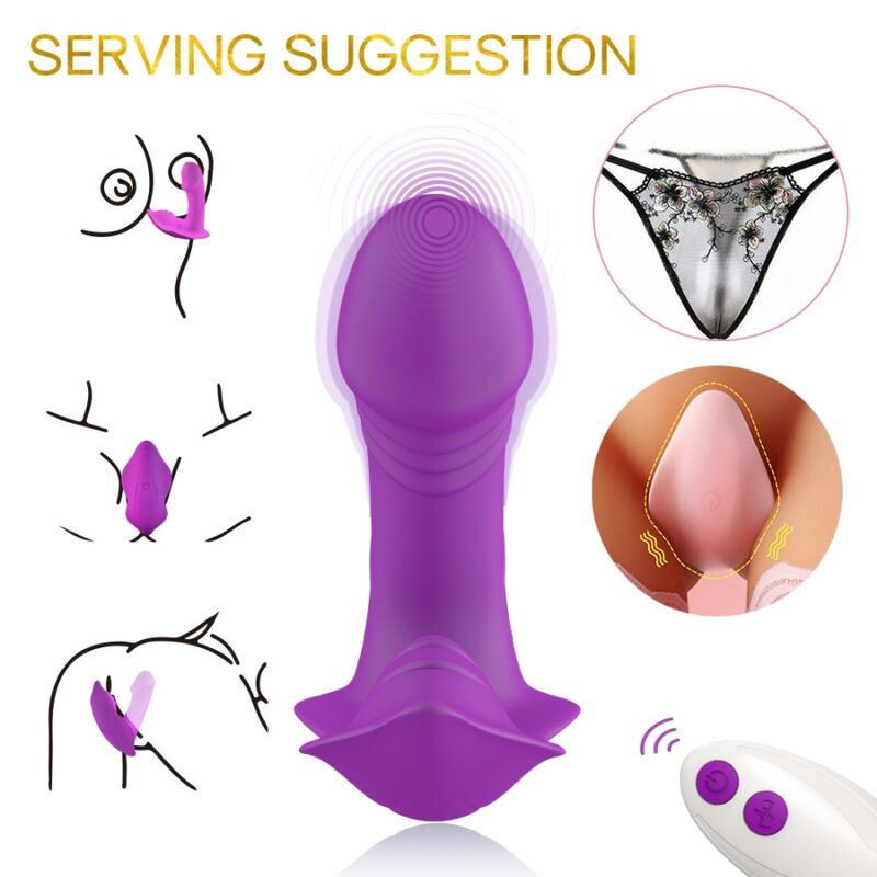 ARMONY - SILBATO VIBRADOR INTRODUCCIÓN CONTROL REMOTO MORADO