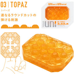 TENGA - PACK OF DICE FOR MASTURBATOR UNI VARIETY 4 UNITS