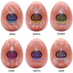 TENGA - HARD MASTURBATOR EGG PACK 6 UNITS