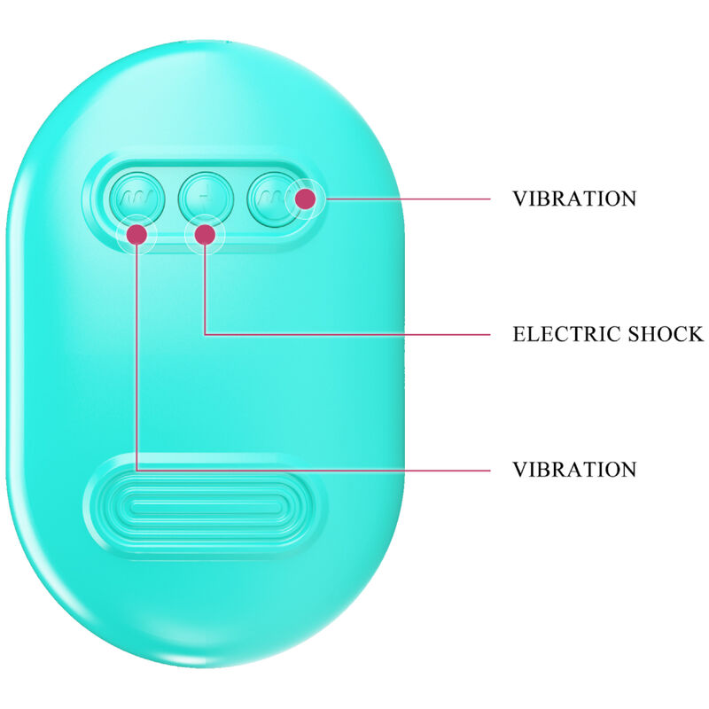 PRETTY LOVE - SURPRISE BOX BLUE ELECTRO STIMULATION CLAMP