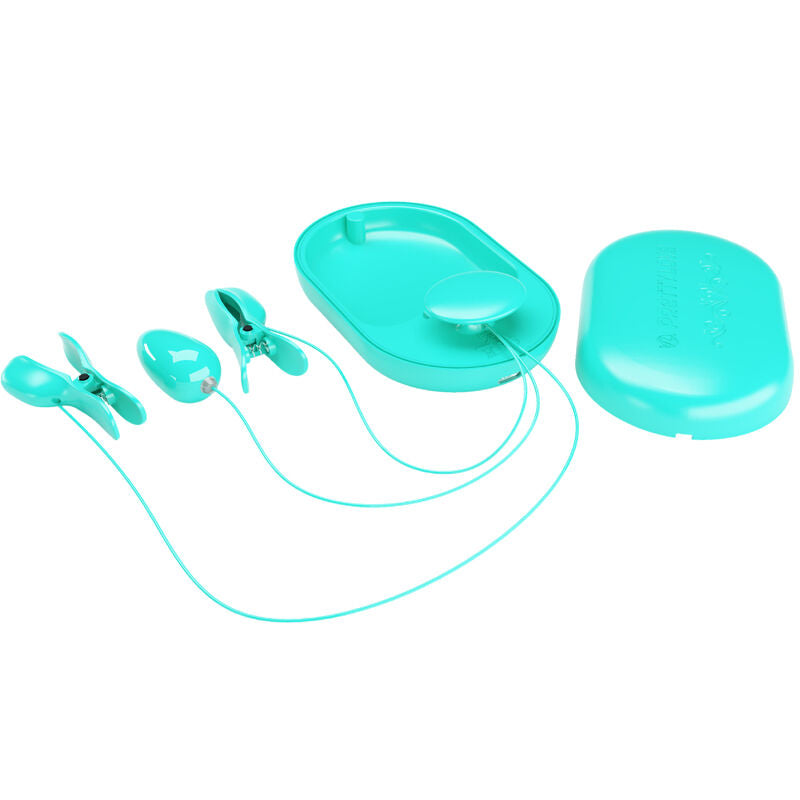 PRETTY LOVE - SURPRISE BOX BLUE ELECTRO STIMULATION CLAMP