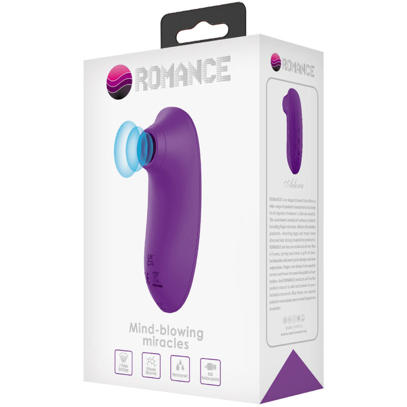 ROMANCE - ADORA MINI VENTOSA CLITORIS MORADO